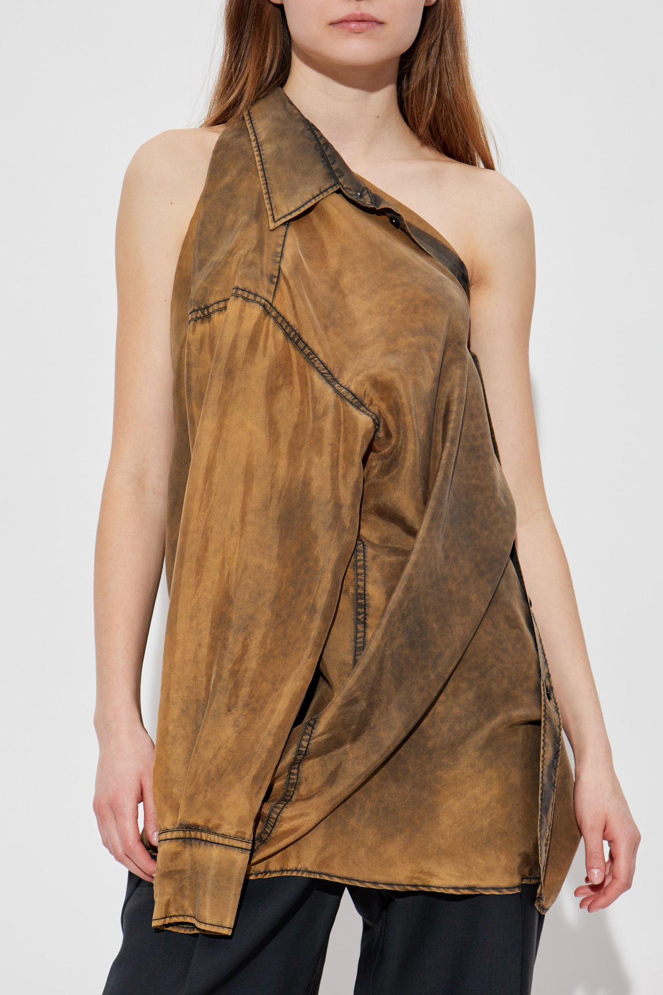 最終SALE！MM6 Maison Margiela シアートップス シアー シースルー MM6 Maison Margiela(エムエムシックス